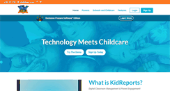 Desktop Screenshot of kidreports.com